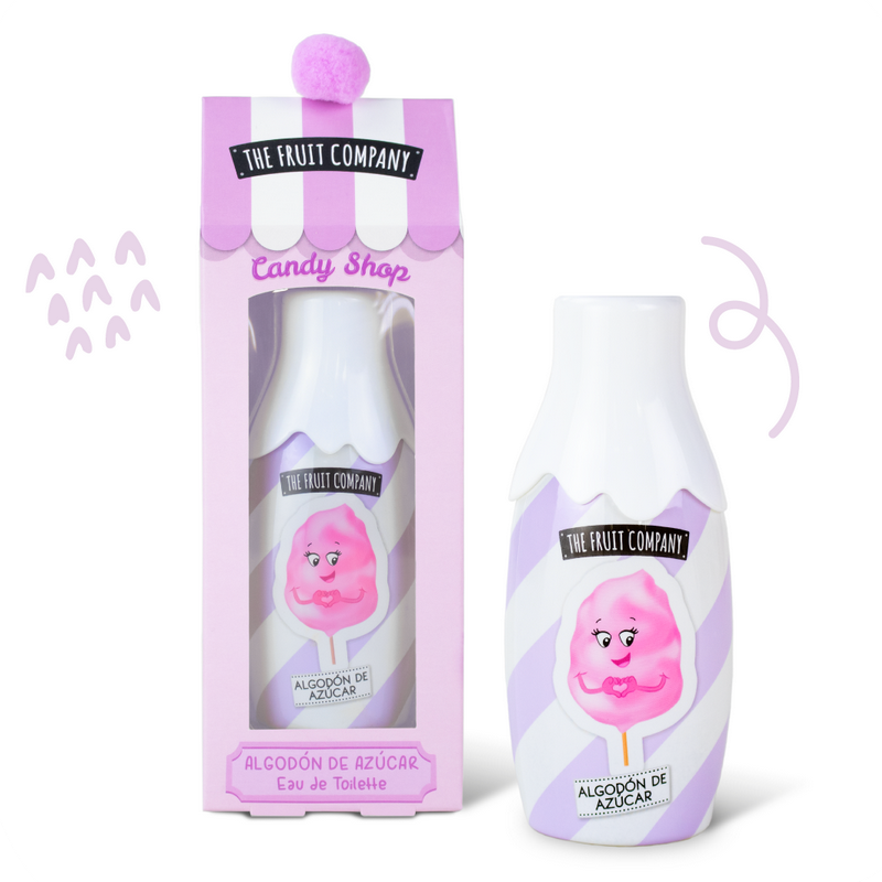 parfum-the-fruit-company-algodon-de-azugar.png Lot de 6 (soit 3,60€ pièce) : Eau de toilette concentrée - Barbe à Papa 40ml – Image 1