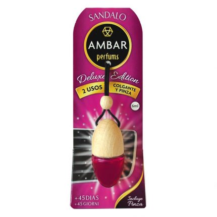 Carton de 14 (Soit 2,20€ pièce) : Parfum pour voiture Deluxe Edition - Bois de Santal +45j