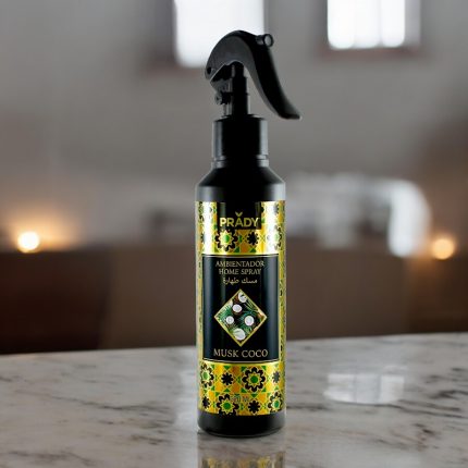 Lot de 6 (Soit 2,50€ pièce) : Spray Parfumé Musk Musk Coco - 220ml Prady