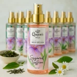 Carton de 12 (soit 1,65€ pièce) : Brume corporelle rafraichissante "SUGARED SAFFRON" - Prady