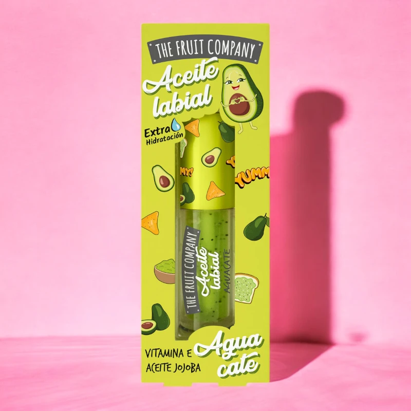 thefruitcompany_aceite_labial_aguacate_frontal.webp Lot de 18 (soit 1,40€ pièce) : Huile à lèvres - Avocat - The Fruit Company – Image 1