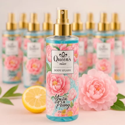 Carton de 12 (soit 1,65€ pièce) : Brume corporelle rafraichissante "YUZU & PEONY" - Prady