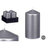 BOUGIE BLOC ARGENT 13CM