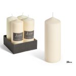 BOUGIE CRÈME 20 CM