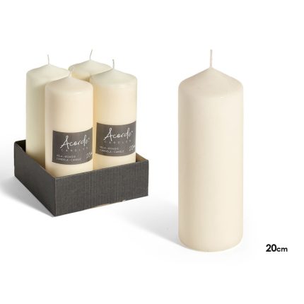 BOUGIE CRÈME 20 CM